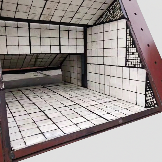 Ceramic wear liner surface