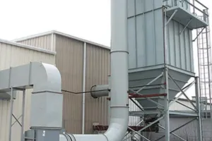 Dust control system UHMWPE wear liner